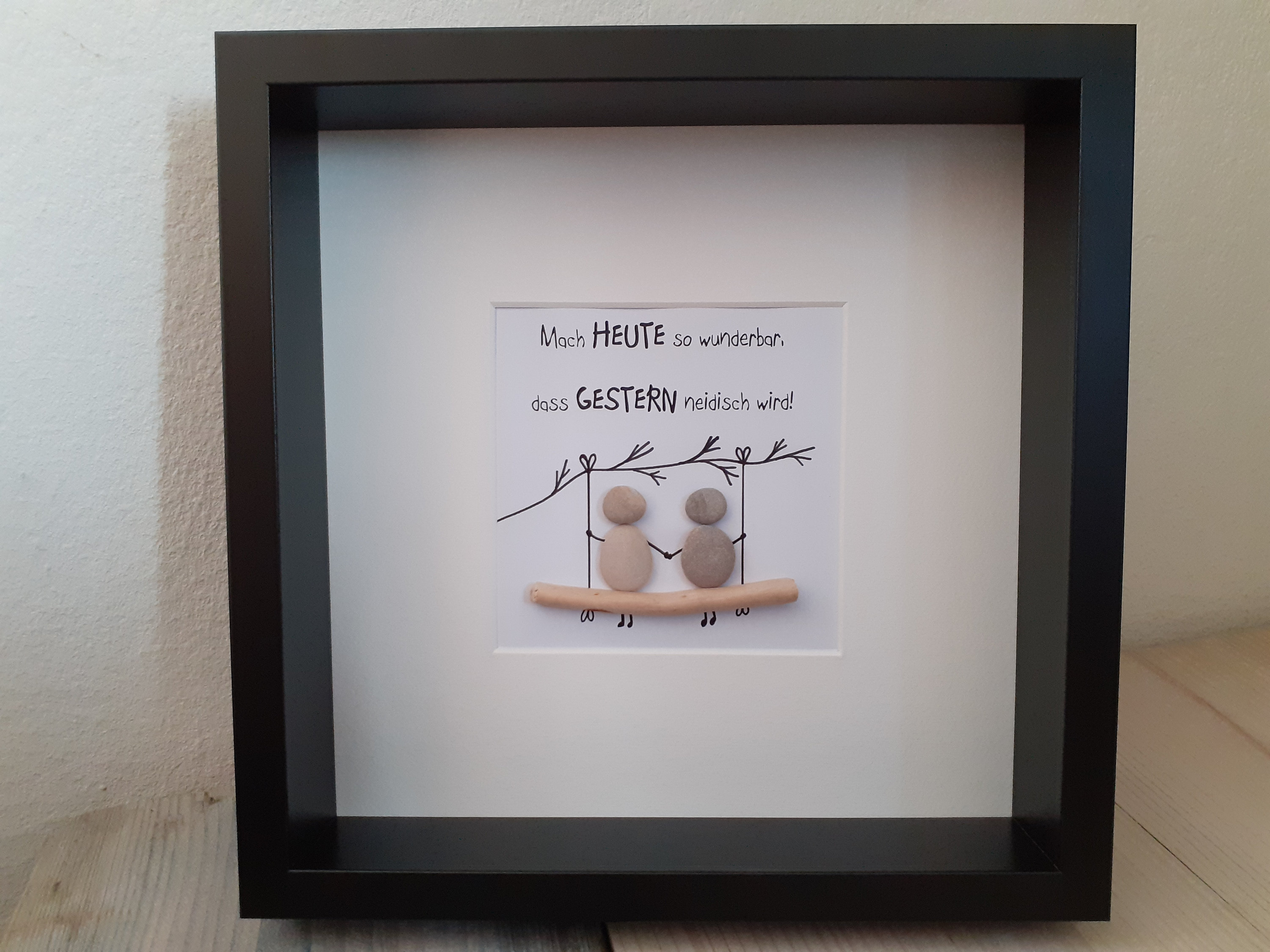 Mach Heute So Wunderbar Dass Gestern Neidisch Wird Kissen www.etsy.com