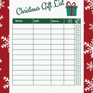 Christmas Printable Planner Bundle Christmas Planning Ideas Etsy