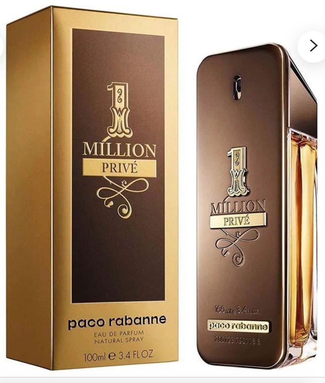 1 Million Prive by Paco Rabanne for Men 100ml - Etsy