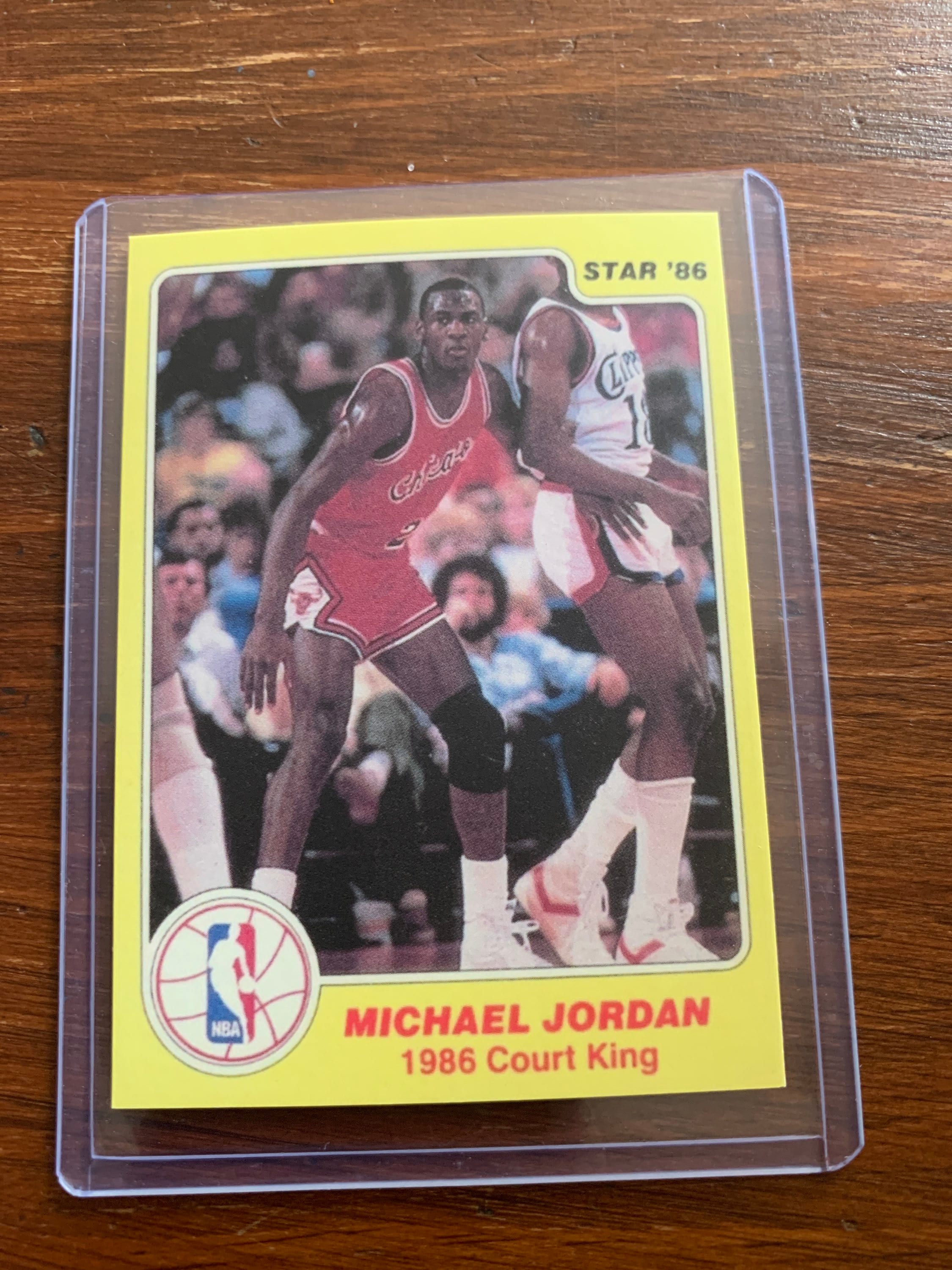 1986-87 Michael Jordan Game-Worn Jersey-Practice COA Bulls Letterhead  -Teammate