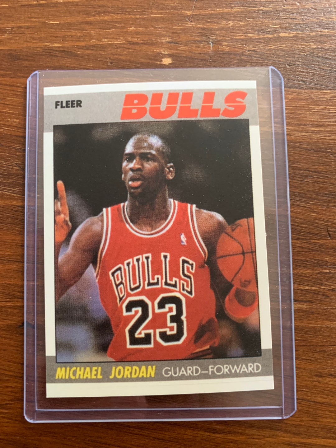 1988 fleer michael jordan reprint