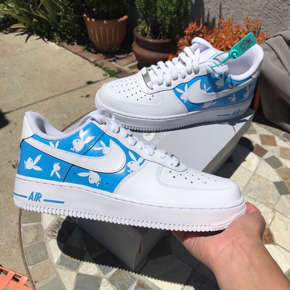 playboy bunny air force 1s