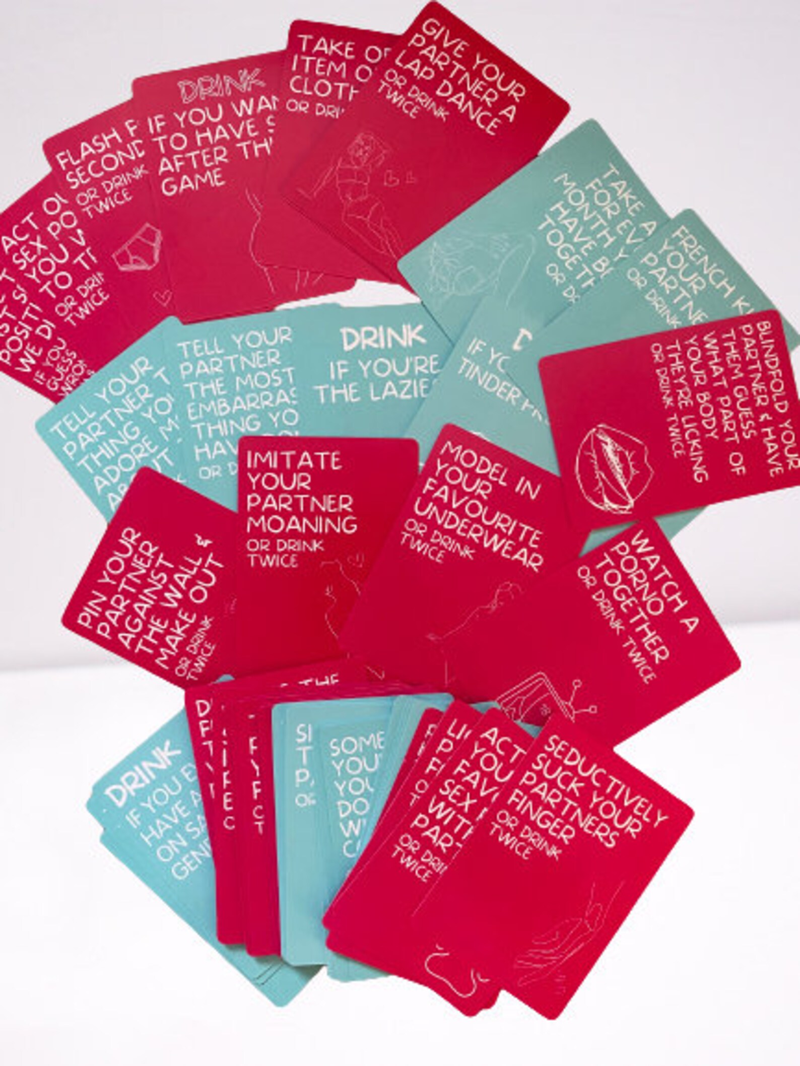 Couples Date Night Gaming Cards Date Cards Drinking Game Cards 50 Cards