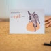 DesignPostkarte Esel mit Spruch Du bist die schönste Etsy.de