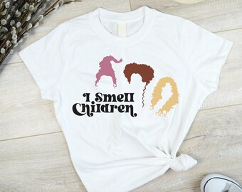 Hocus Pocus SVG – I Smell Children - Sanderson Sisters, Halloween Witch Clipart (Digital Download)