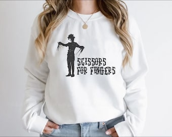 Edward Scissorhands SVG – Johnny Depp Scissors for Fingers Graphic (Digital Download)