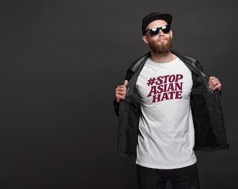 Stop Asian Hate SVG Vector Graphic - #stopasianhate, Connor Storrie, Hudson Williams, Quote - Cricut Instant Digital Download