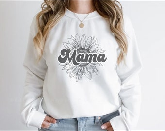 Sunflower SVG – Floral Vector Graphic, T-shirt Design (Digital Download)