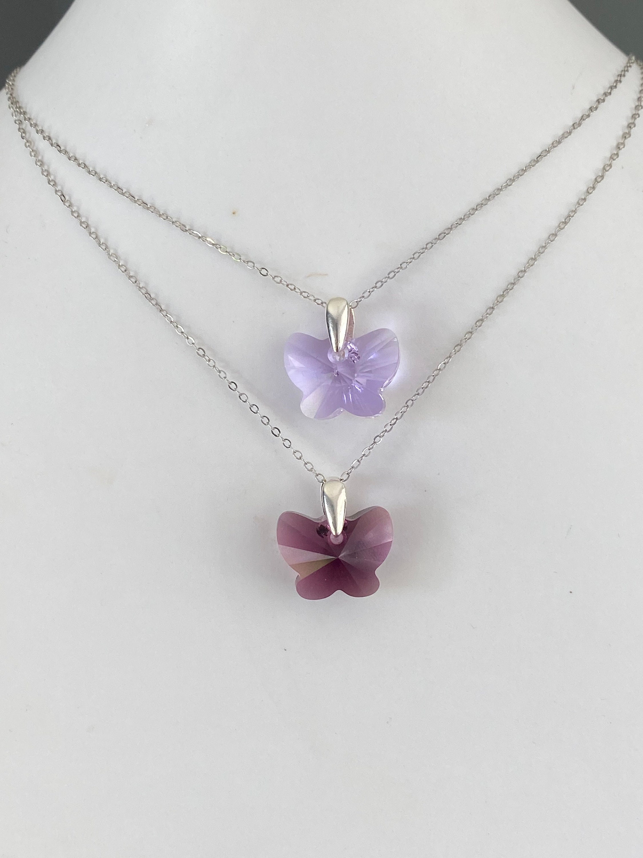 Swarovski butterfly deals pendant