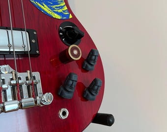 Moai Easter Island Resin Guitar Knob – 3D-Printed, Hand-Painted, Split-Coarse