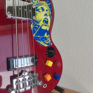 Building Brick (1x) – 3D-Printed Handpainted Resin Guitar/Mixer/Pedal Knob