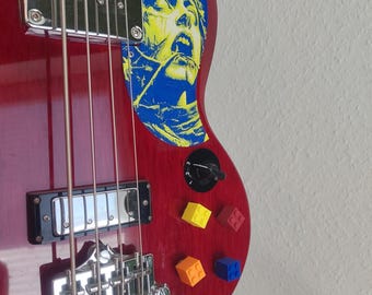 Building Brick (1x) – 3D-Printed Handpainted Resin Guitar/Mixer/Pedal Knob