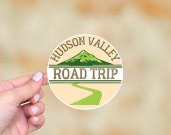 Hudson Valley Road Trip New York Sticker, Upstate New York, Hudson Valley NY, New York Artwork, New York Laptop Decal, Nature Sticker