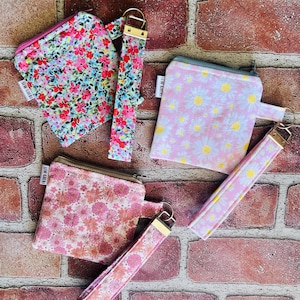 Keychain Wallet, Zipper Pouch, Wallet Keychain,