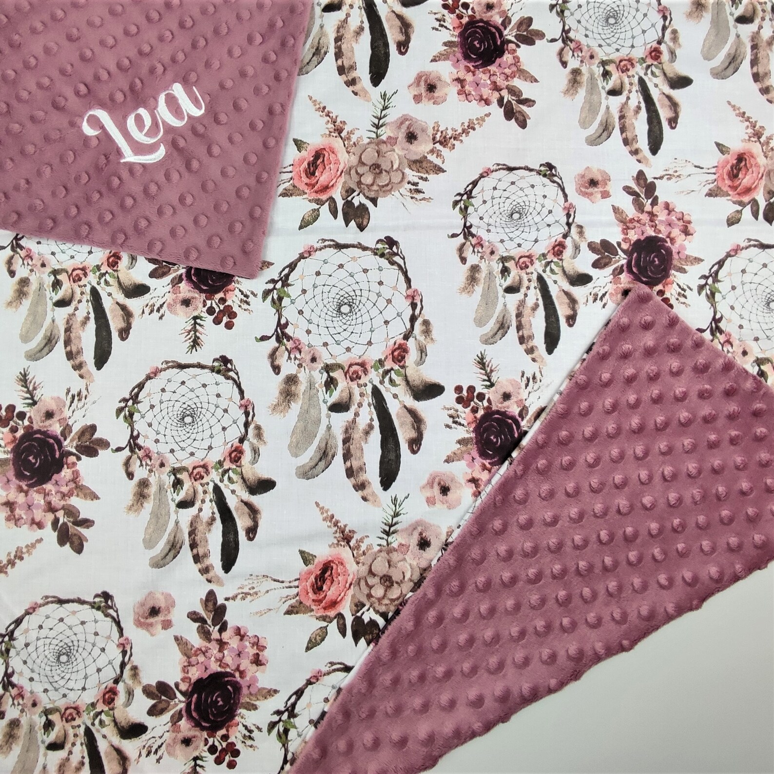 Dreamcatcher Blanket Dream Catcher Baby Nursery Personalized Etsy