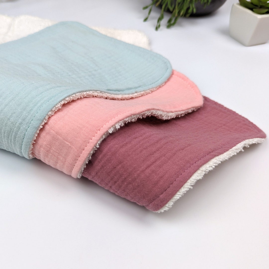 Baby Burp Rag, Organic Baby Clothes, Super Absorbent Double Gauze ...