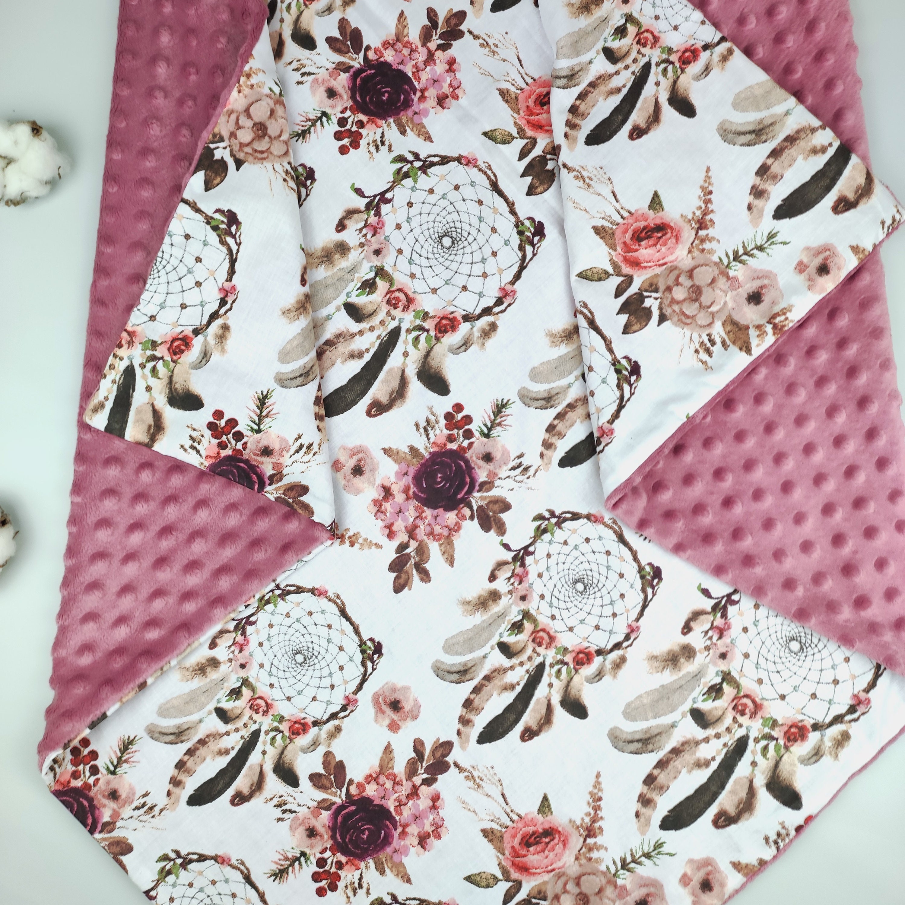 Dreamcatcher Blanket Dream Catcher Baby Nursery Personalized Etsy