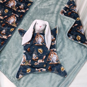 coperta bambini personalizzata, chiavi magiche Coperta del bambino, coperta del mago del bambino coperta, chiavi con le ali, Sei così amato