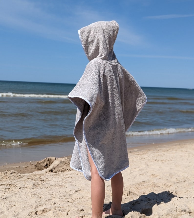 beach baby poncho