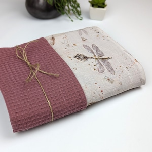 personlig filt med flygande nycklar, anpassad HP-bomullsinpackning, monogramerad liten trollkarlspresent, filt med babynamn, HP Harry-barnrum