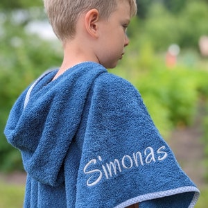 personalized children poncho