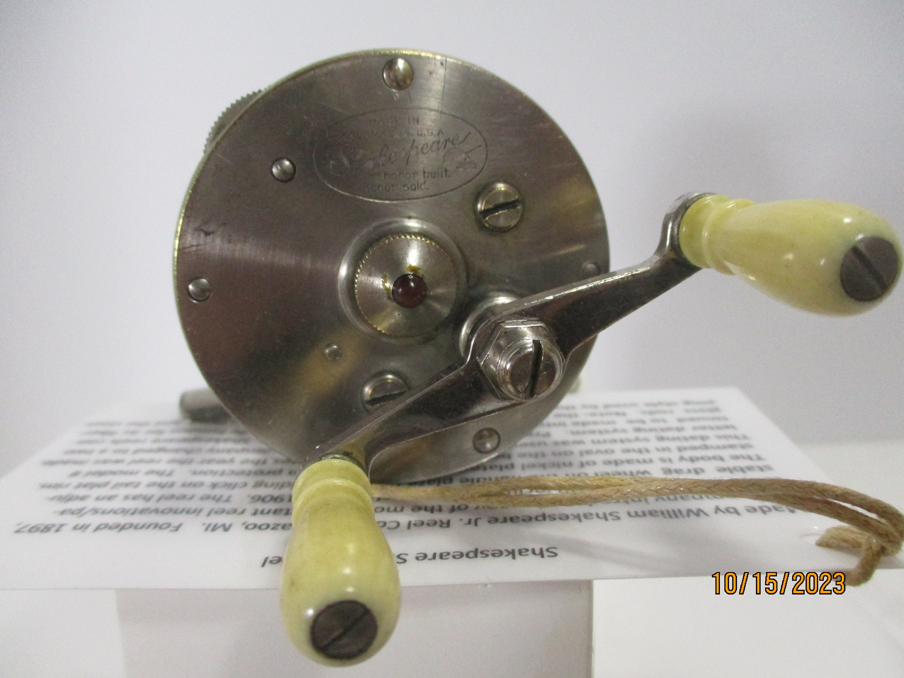 Vintage Shakespeare Cirrus ALX CS-35, Long Cast Fishing Reel, Ball Bearing  / Right or Left Retrieve / Vintage Fishing Collectible / Mancave -  UK