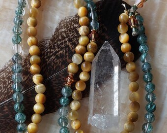 Angel Number 222~Melanated Mala's Prayer Beads 108ct