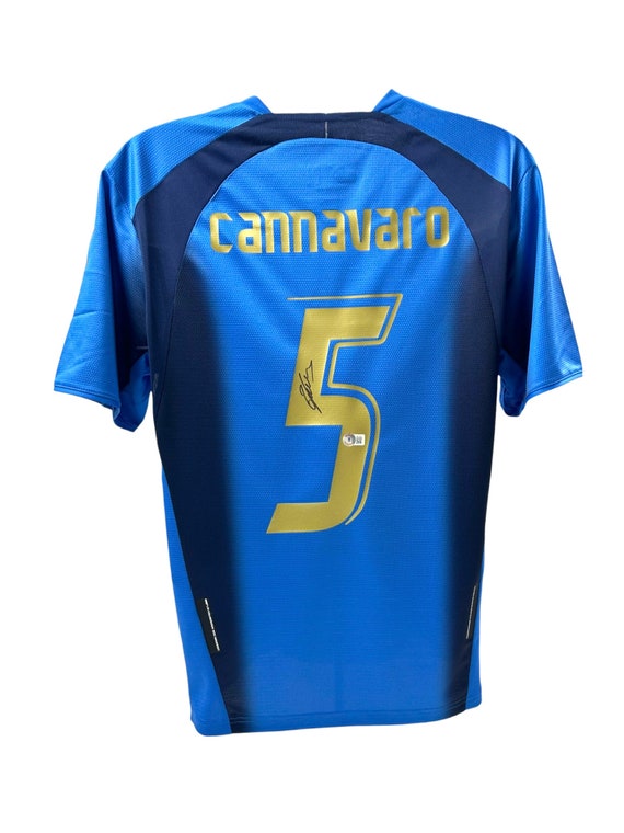 Fabio Cannavaro's authentic Italy jersey