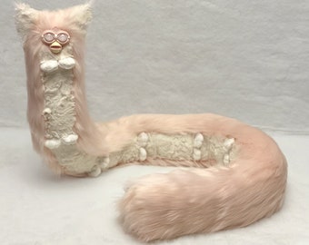 4.5ft Long Furby Pastel Pink Centipede