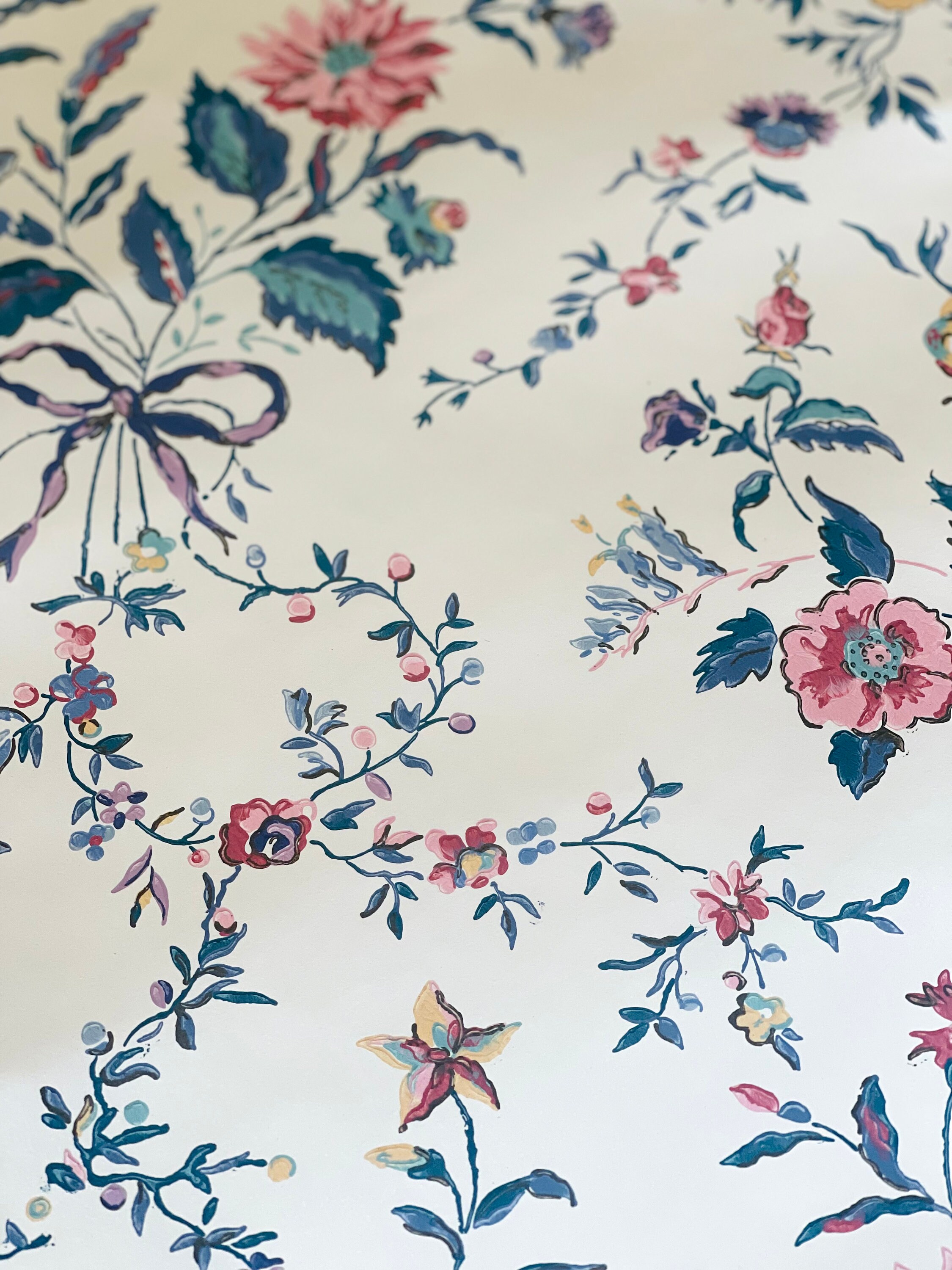 Vintage Wallpaper Sheets for Junk Journals and Crafting Etsy