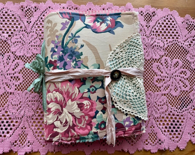 Retro Junk Journal Scrapbook Blank Book Memory Album Etsy