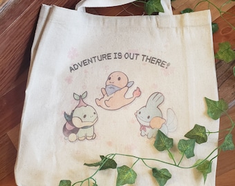 Cute High Quality 100% Premium Cotton Mystery Dungeon Tote Bag