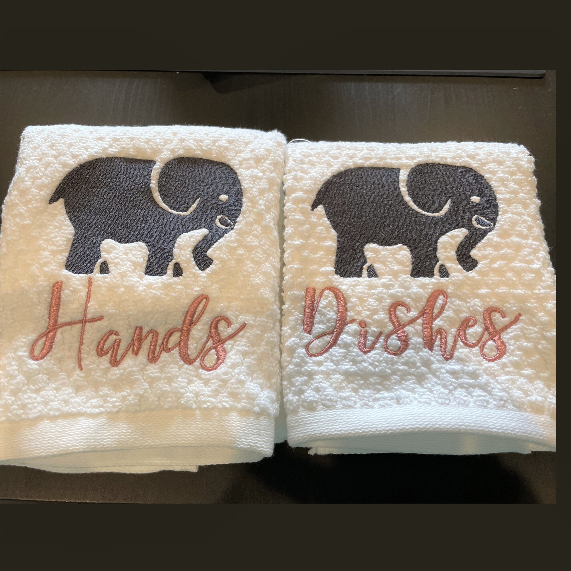 Man Carring A Big Elephant Hand Towel Bath Bathroom Shower Towels 40x70