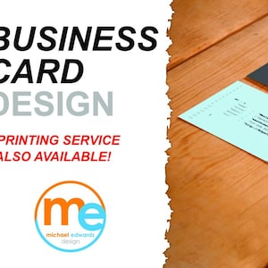 Business card design services