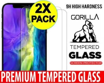 15 I Phone Tempered Glass Screen Protector For iPhone 15 14 13 12 11 Pro Max Mini XR X XS MAX 8Plus , 7 Plus, 6Plus