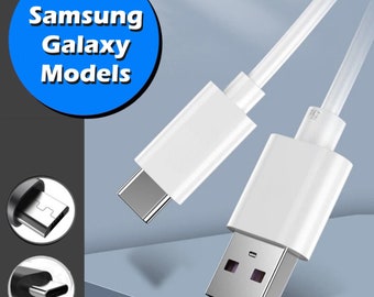 Samsung phone Galaxy A10,A20/E,A30,A40,A60,A70,A80 USB Charger  C Charging Cable phone