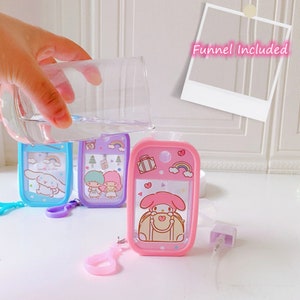 Cute Cartoon Refillable Spray Bottle Kawaii Anime Portable - Etsy Canada