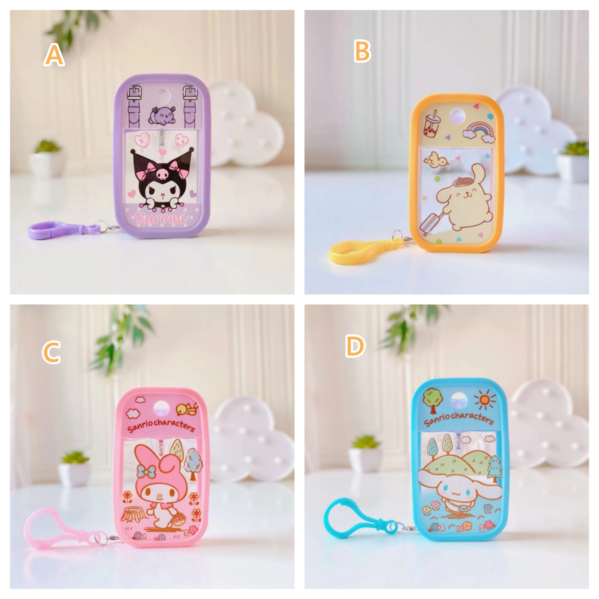 Cute Cartoon Refillable Spray Bottle Kawaii Anime Portable - Etsy Canada