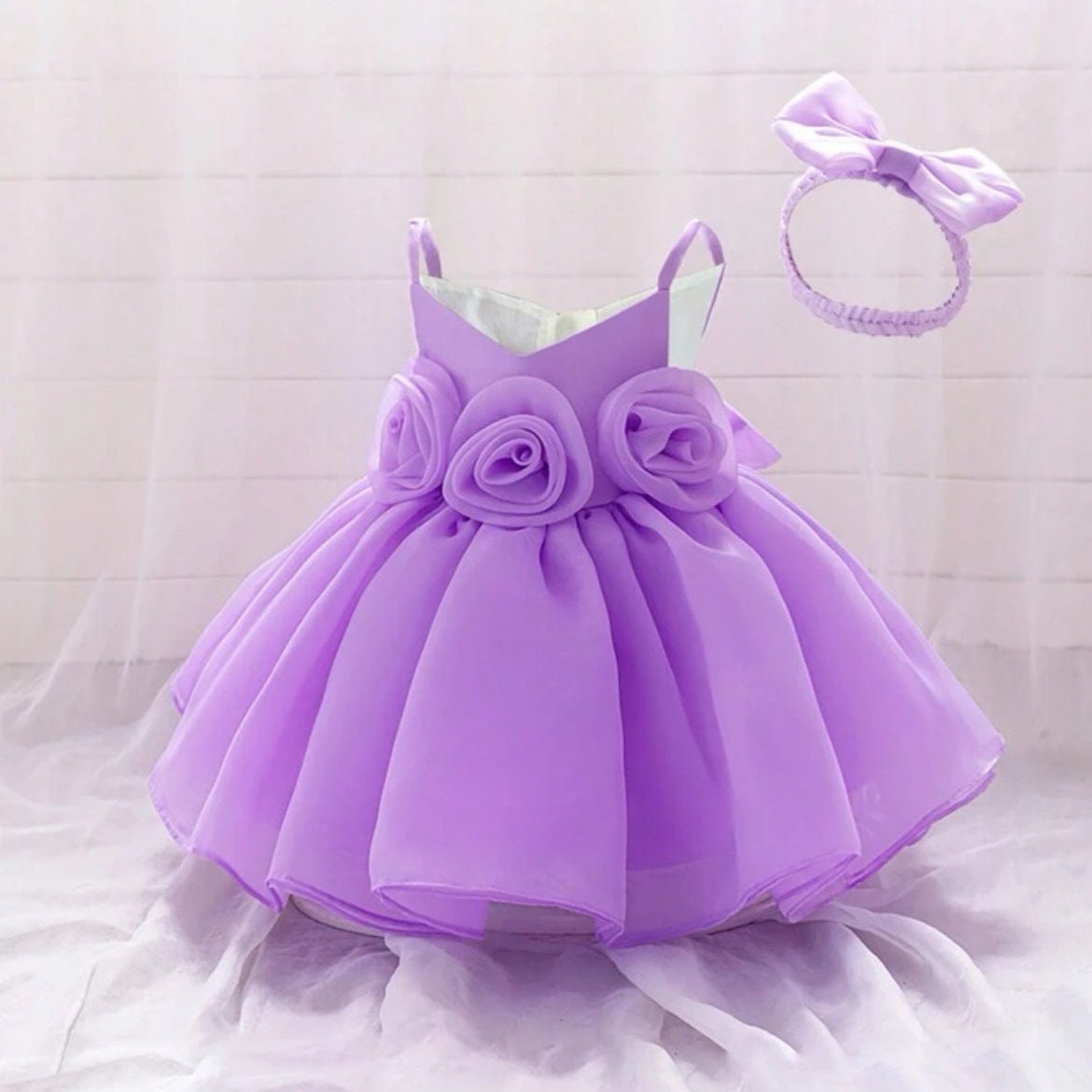 Skirt For Baby Girl In Purple Color main image 1