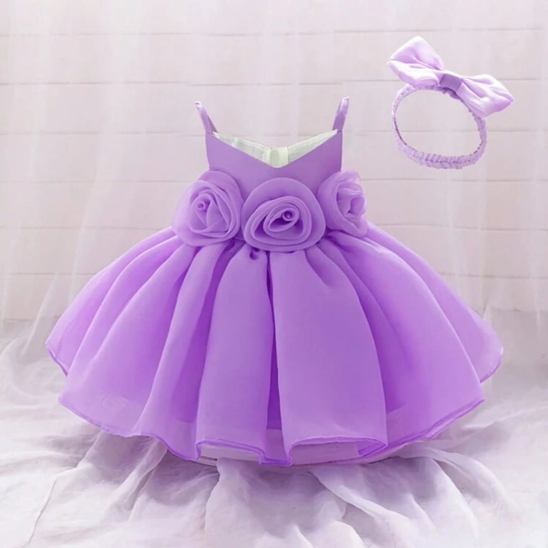 Skirt For Baby Girl In Purple Color