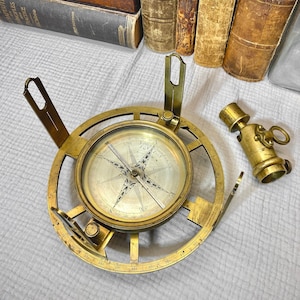 Simple Theodolite circa 1800, Jones of London, Surveying Instrument, Antique Scientific Instrument