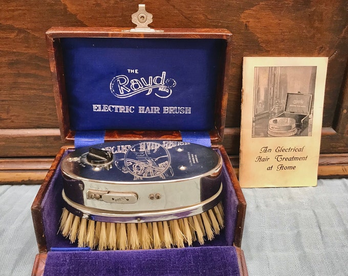 Raydo Electric Hair Brush, Quackery, Electric Brush Co, English, 1930s ...