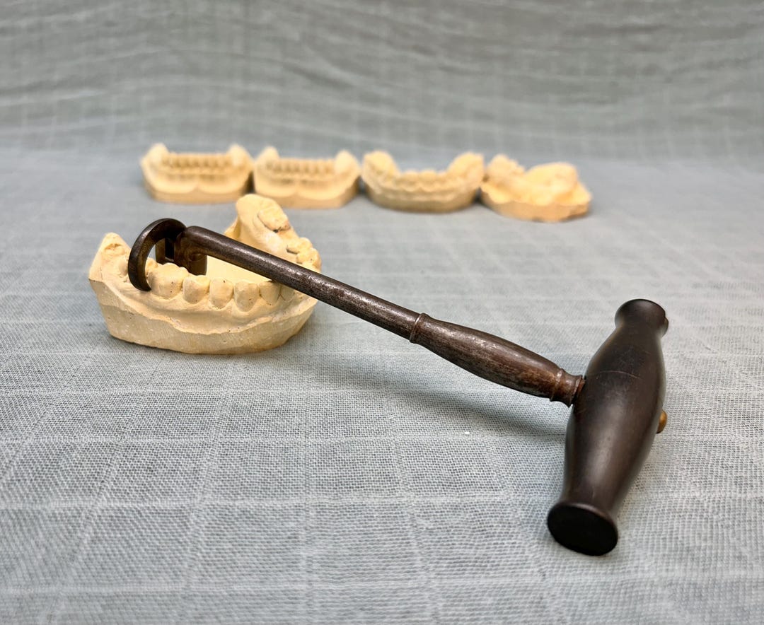 Straight Shaft Tooth Key, Antique Dental Tool - Etsy