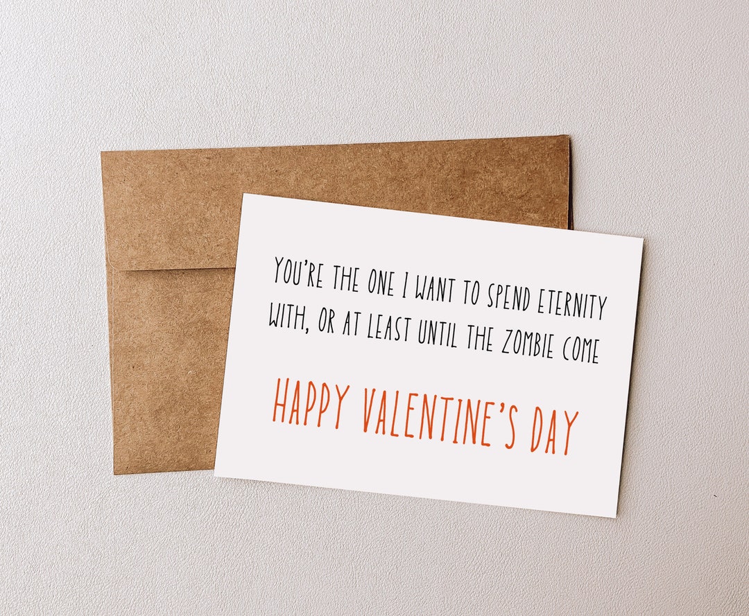 Happy Valentine's Day Card, Funny Valentine's Card, Card for Him, Card ...
