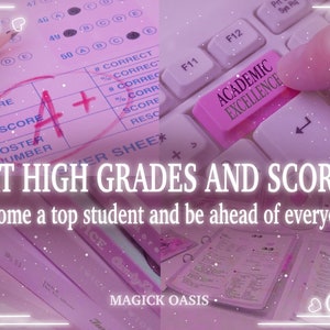 Get AMAZING GRADES spell to pass all classes and all tests! Get straight A&#39;s and become the BEST student - walk towards a brighter future!