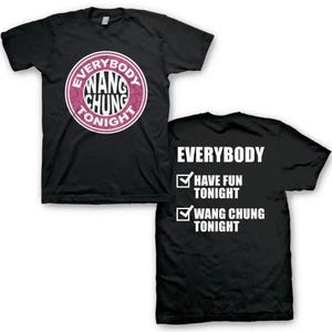 Wang Chung Circles and Checks Mens T-Shirt