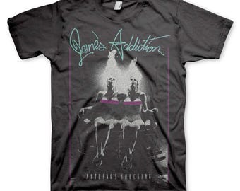 Vintage Janes Addiction Nothing's Shocking Black Large T Shirt