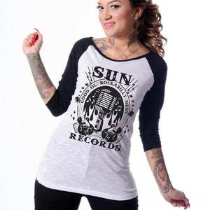 Steady Clothing Sun Records Rockabilly Raglan