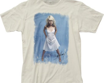 Debbie Harry White Dress fitted jersey tee