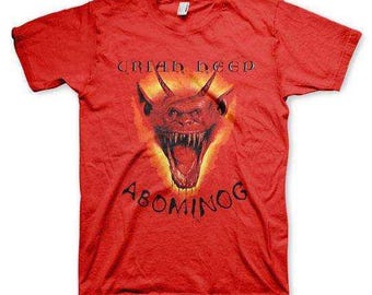 Vintage 1982 Uriah Heep Abominog Tour Shirt - Etsy